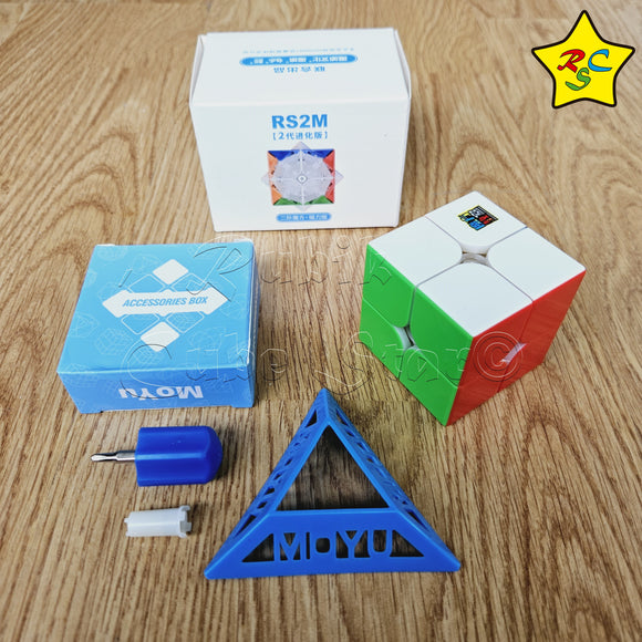 Rs2m Evolution Mf V2 Cubo Magnético 2x2 Moyu Speedcube