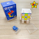 RS3M V5 Cubo 3x3 Standar Robot Magnetico Ajuste Dual Moyu