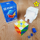 Rs3m V5 Ballcore Cubo 3x3 Moyu Uv Maglev + Robot
