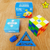 Cubo Rubik Moyu Mofang Jiaoshi Rs3m V5 3x3 Ajuste Dual Magne Stickerless
