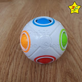 Esfera Didactica Mini Bola Rainbow Puzzle Destreza Ball Pepa
