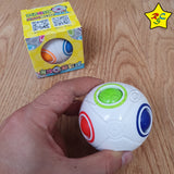 Esfera Didactica Mini Bola Rainbow Puzzle Destreza Ball Pepa
