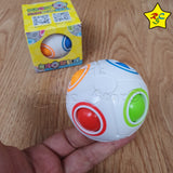 Esfera Didactica Mini Bola Rainbow Puzzle Destreza Ball Pepa