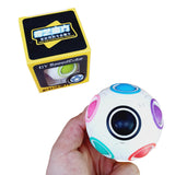 Puzzle Rainbow Qiyi Blanca Rainball Pepas Esfera Didáctica