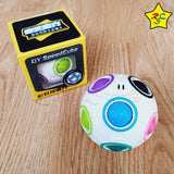 Puzzle Rainbow Qiyi Blanca Rainball Pepas Esfera Didáctica