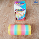 Resorte Aro Magico 15cm Espiral Antiestres Multicolor Pastel