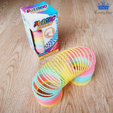 Resorte Aro Magico 15cm Espiral Antiestres Multicolor Pastel