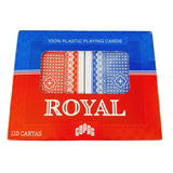 Cartas Royal Copag Par Baraja Naipes Poker Plástico Juego