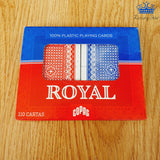 Cartas Royal Copag Par Baraja Naipes Poker Plástico Juego