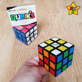 Cubo Rubik 3x3 Rubiks Clasico Fondo Negro Tileds Original