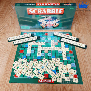 Scrabble Juego De Mesa Palabras Español Familia