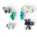 Set Figuras Minecraft X6 Coleccion Ensamblar Juguete Muñeco