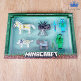 Set Figuras Minecraft X6 Coleccion Ensamblar Juguete Muñeco