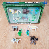 Set Figuras Minecraft X6 Coleccion Ensamblar Juguete Muñeco