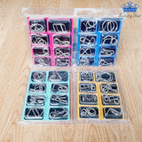 Set Puzzles Metalico X8 Rompecabeza Alambre Logica Destreza