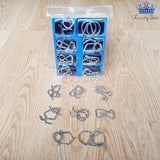 Set Puzzles Metalico X8 Rompecabeza Alambre Logica Destreza