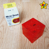 Cubo Rubik Skewb Mirror Magnetico Rojo Traslucido DianSheng