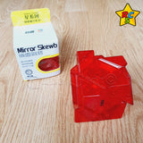 Cubo Rubik Skewb Mirror Magnetico Rojo Traslucido DianSheng