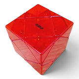 Cubo Rubik Skewb Mirror Magnetico Rojo Traslucido DianSheng