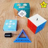 3x3 Solar M Diansheng Cubo Magnético Stickerless Speed