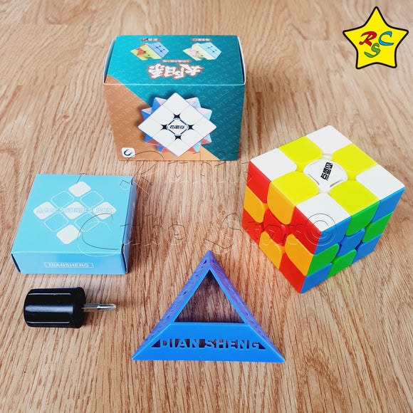 3x3 Solar M Diansheng Cubo Magnético Stickerless Speed
