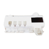 Soporte Esterilizador UV Cepillo Dientes Dispensador Crema Hogar