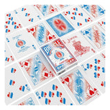 Baraja Poker Sparkler Bicycle Azul Rojo Juego Naipes Premium