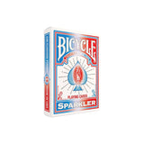 Baraja Poker Sparkler Bicycle Azul Rojo Juego Naipes Premium