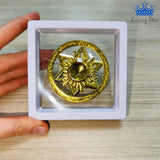 Fidget Spinner Metalico Antiestres Tornasol Dorado Formas