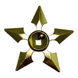 Fidget Spinner Metalico Antiestres Tornasol Dorado Formas