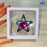 Fidget Spinner Metalico Antiestres Tornasol Dorado Formas