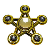 Spinner Estrella Metalizado 5 Puntas Colores Antiestres