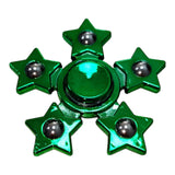 Spinner Estrella Metalizado 5 Puntas Colores Antiestres