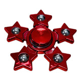 Spinner Estrella Metalizado 5 Puntas Colores Antiestres