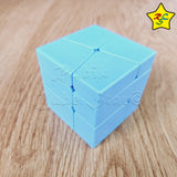 Square 0 Mirror Azul Shengshou Cubo Modificación Forma