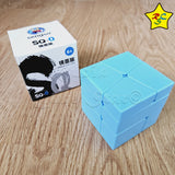 Square 0 Mirror Azul Shengshou Cubo Modificación Forma