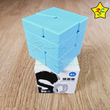 Square 0 Mirror Azul Shengshou Cubo Modificación Forma