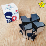 Square-1 Mirror Axis Plateado Shengshou Cubo Magnetico