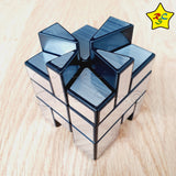 Square-1 Mirror Axis Plateado Shengshou Cubo Magnetico