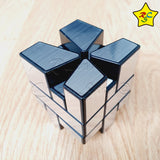 Square-1 Mirror Axis Plateado Shengshou Cubo Magnetico