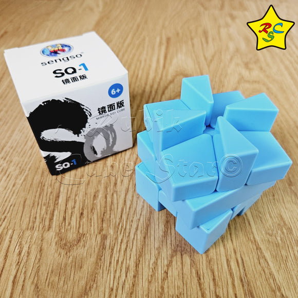 Square-1 Mirror Azul Shengshou Modificacion Cubo