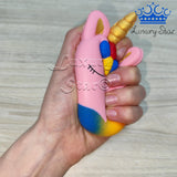 Squishy Dona Unicornio Rosado Espichable Antiestres Suave