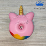 Squishy Dona Unicornio Rosado Espichable Antiestres Suave