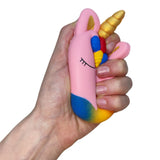 Squishy Dona Unicornio Rosado Espichable Antiestres Suave