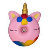 Squishy Dona Unicornio Rosado Espichable Antiestres Suave