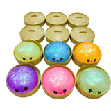 Squishy Antiestres Dumplings Escarcha Colores Espichables Bola Suave