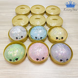 Squishy Dumplings Estrellas Colores Pastel Antiestres Bolas Hidrogel Suave