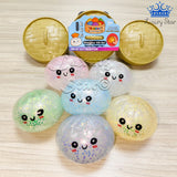 Squishy Dumplings Estrellas Colores Pastel Antiestres Bolas Hidrogel Suave