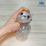Squishy Dumplings Estrellas Colores Pastel Antiestres Bolas Hidrogel Suave