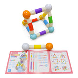 Sticks Magneticos Tubos Flexibles x18 Figuras Construcción